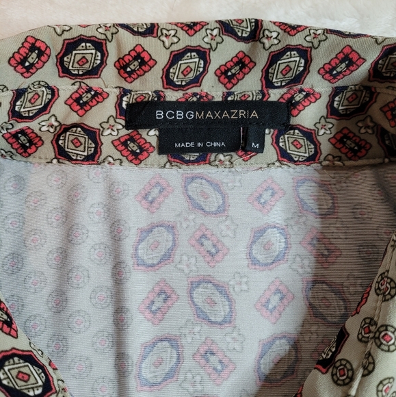 BCBGMAXAZRIA snap shirt - Picture 2 of 7